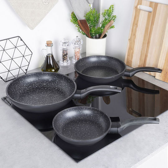 Orion Grande Cast Aluminum Pans Set with Non-stick Interior Coating 3 Pieces