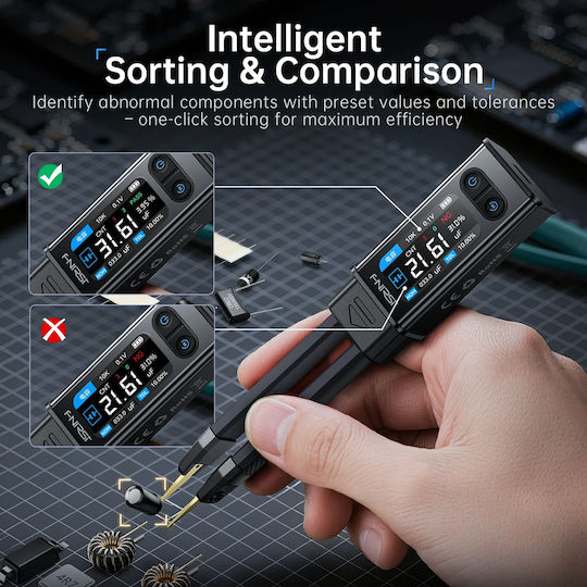 Fnirsi FNR-LCR-ST2-PLUS USB Port Functionality Tester Device