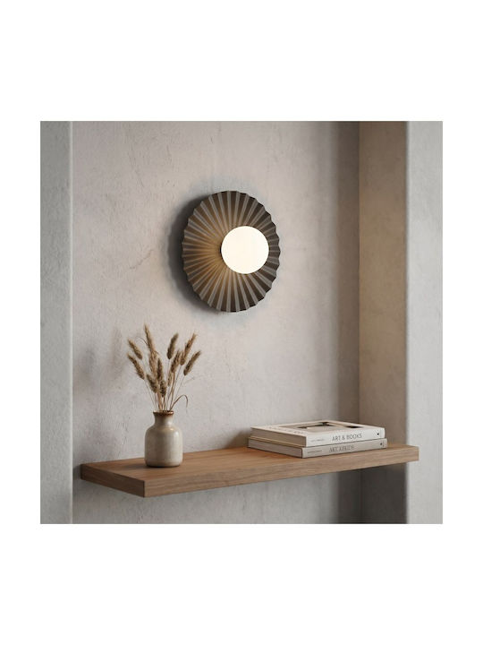 Wall Lamp M Umbra Made In Poland Φ10 Steel & Glass Black 1726/k1m-emibig 1726/k1m