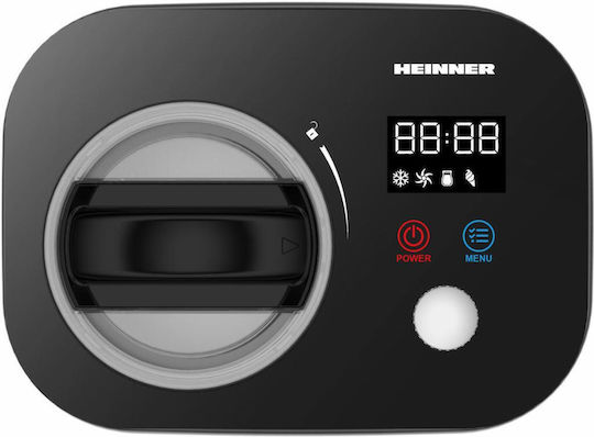 Heinner Ice Cream Maker 1L Black