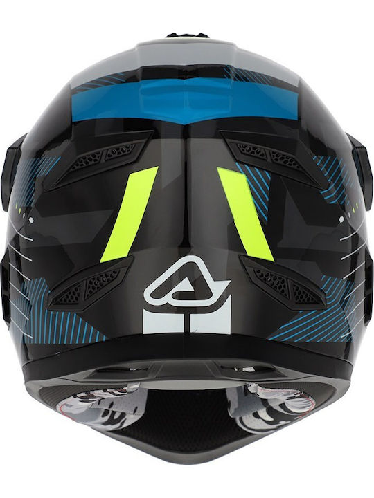 Acerbis Rider Junior Nero/Giallo Fluo Παιδικό Κράνος Μηχανής Motocross ECE 22.06 1250gr