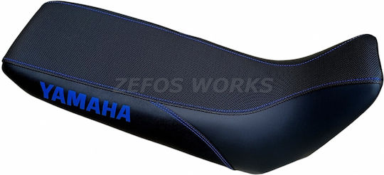 Yamaha Xt 600 E Anti-Slip Upholstery Logos Blue