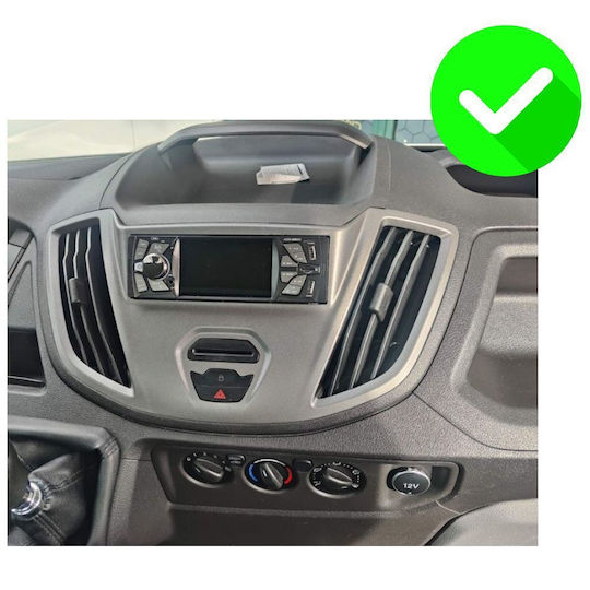 Carmedia Auto-Audiosystem für Ford Transit 2014-2020 mit Touchscreen 9" Bluetooth USB WiFi GPS Apple CarPlay Android Auto