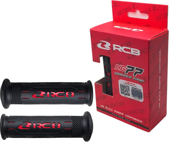 Set Mânere Hg77 Racing Compound Rcb Racing Boy Roșii