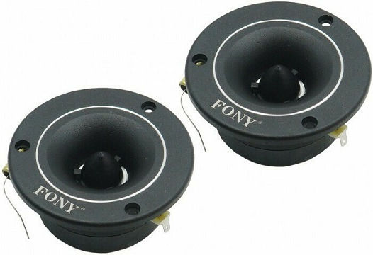 PerVoi Set Tweeter Audio Pentru Mașină Rotunde