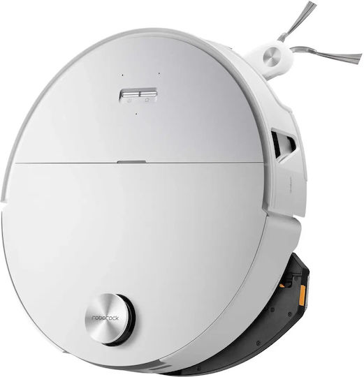 Roborock Saros 20 Sonic Robot Vacuum Cleaner with Laser Mapping & 36000Pa Suction Power White