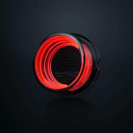 Φως Όγκου Neon Strans Geo Dark 10-40v Κόκκινο