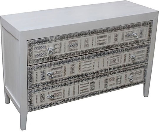 Kommode aus Massivholz Flor 115x42x75cm Kommode aus Massivholz Flor 115x42x75cm