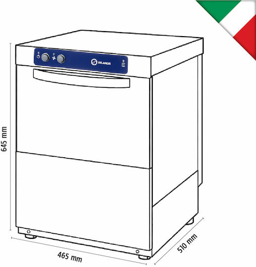 Glass and Dish Washer Silano Basket 40x40 Eg 40-25