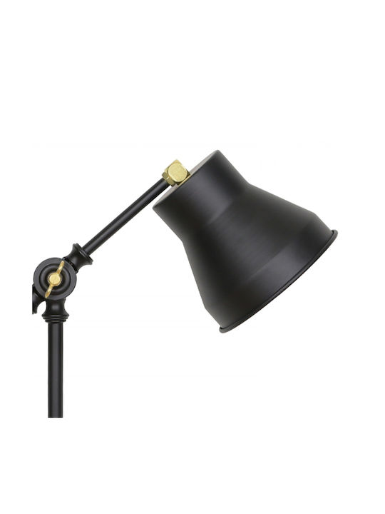 Bürobeleuchtung Tischlampe Aus Metall Schwarz MDF Hm7584.01