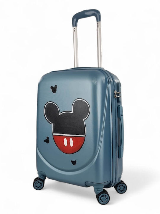 Playful Bags Kids Cabin Hard Suitcase Light Blue Height 55cm
