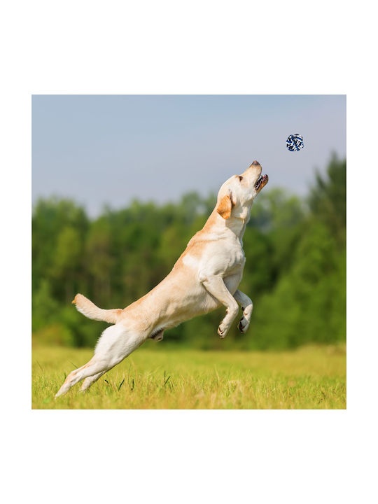 Relaxdays Hundespielzeug 40cm Weiß 4Stücke