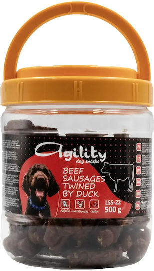 Agility Sosie Câine Dietă Cu Carne De Vită Rață și Carne 500gr