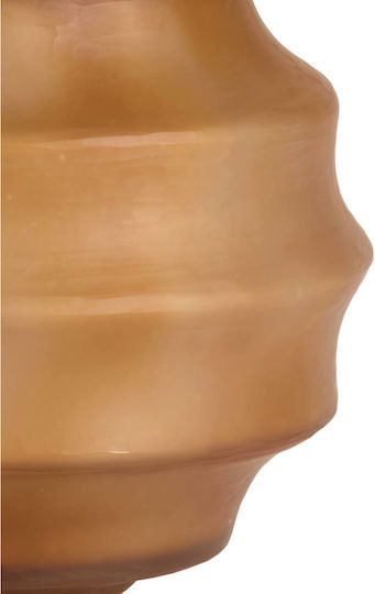 Light & Living Glass Vase Nayoro Brown H29cm