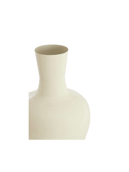 Light & Living Decorative Glass Vase Nana White H69cm