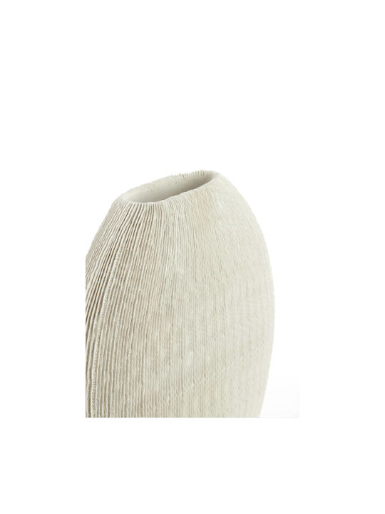 Light & Living Decorative Plastic Vase Bubio Beige 50x15xH50cm