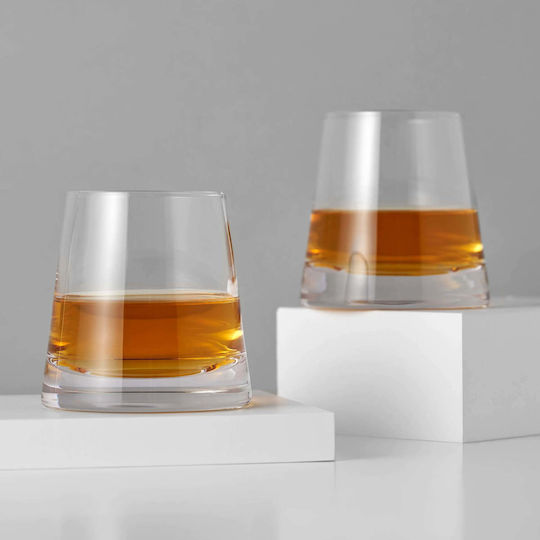 Viski Burke Set Pahare Whiskey Cristaline 240ml 2 Bucăți