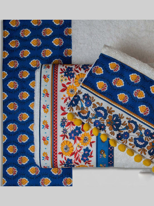 White Fabric Loretta 30x50εκ. Λευκό Βάρους 600gr/m²