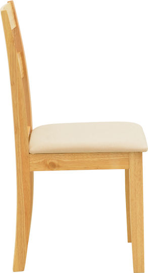 Masă Bucătărie Dallan Lars Extensibilă cu 4 Scaune 100(+38)x100cm