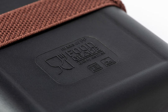 ANDA Present Bambus Mittagsbox Schwarz 1lt