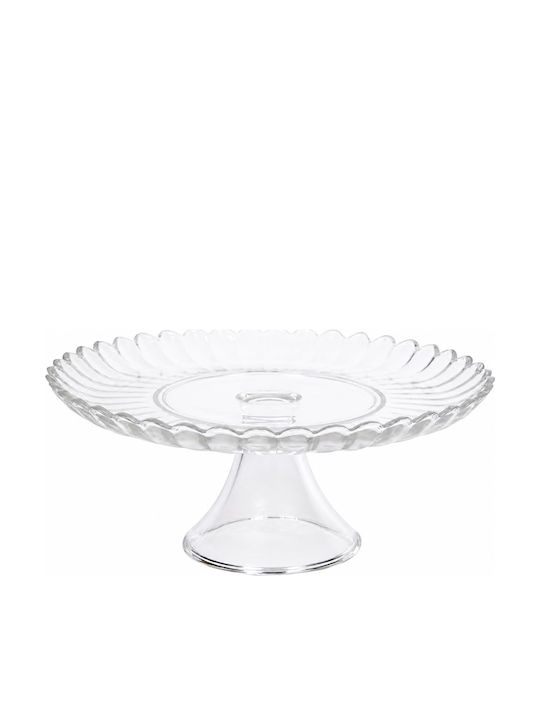 Glas-Kuchenteller Mit Ständer Transparente