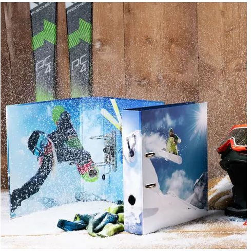 Herma Ντοσιέ A4 Χαρτόνι 'wintersport' Motivordner