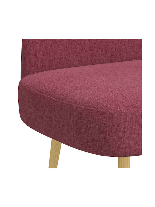 Canapea Cu Două Locuri Bordo 110x60x76cm