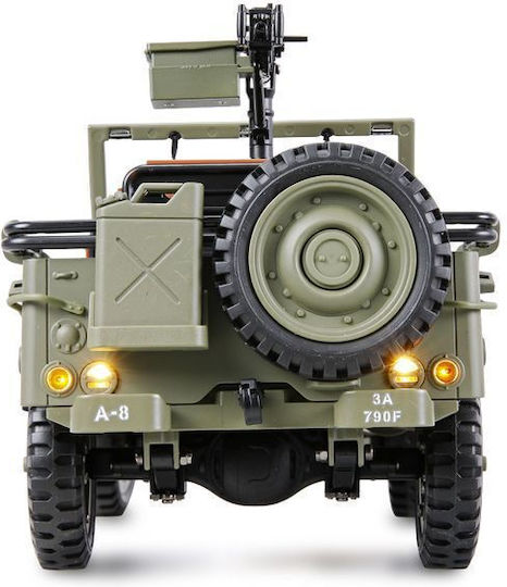 Amewi Scară Mașină Teleghidată Crawler 4WD Verde