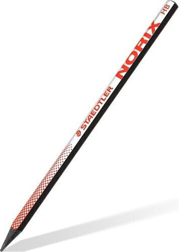 Σετ 2 Μολυβιών Staedtler Norix Hb Bk 100% Pefc Κόκκινο Μαύρο