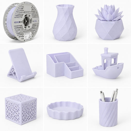 Pla Filament 3d Printer Professional Lab 1 Kg 1.75 Mm Pastel Purple