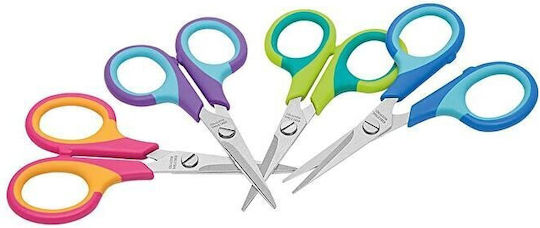WeDo Kids Craft Scissors 11.5cm with Metallic Blade (Miscellaneous Colours) 30 Pieces