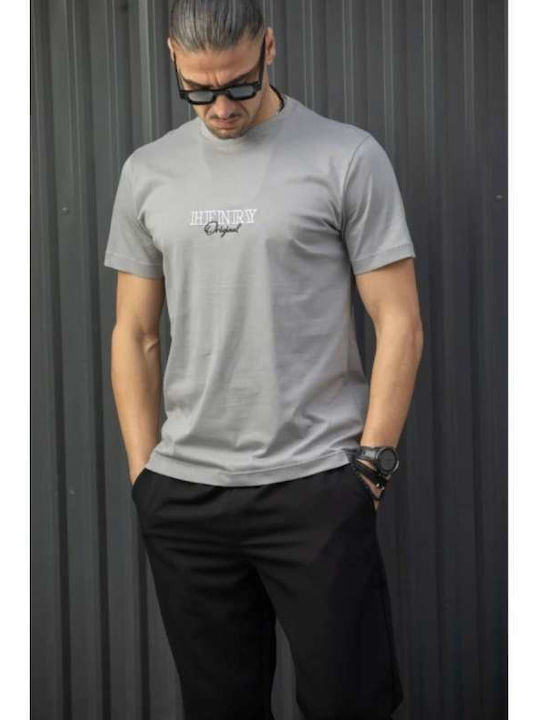 Polo Μπλούζα Κοντομάνικη Grey