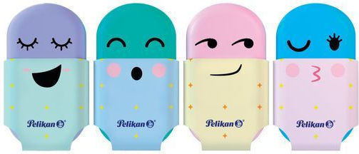 Pelikan Squeezy You Eraser 2 Pieces Blister Variety of Characters