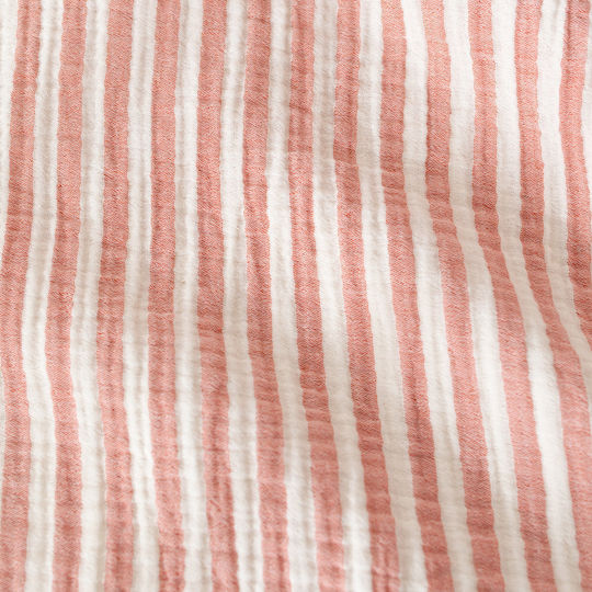 Bemini Kinder Strandponcho Baumwoll-Muslin Carmin Rosa 9-36 Monate 380beach45su