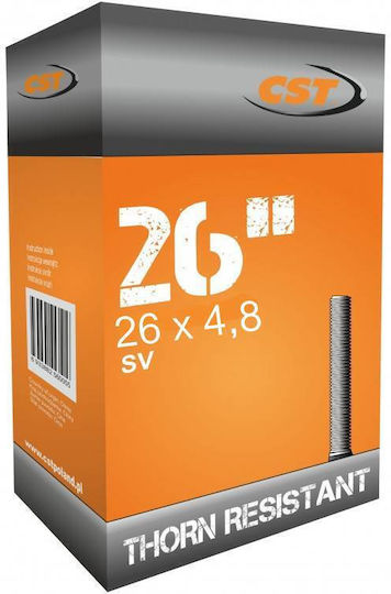 26x4.8 Premium Dornresistenter Puncture Proof 3.6 Mm Fahrradschlauch-Innenrohre