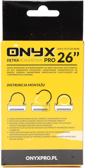 Cameră de Aer 26x1.75/2.125 Av 48mm Cutie Onyx