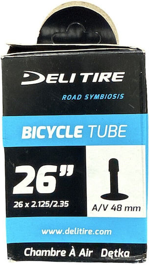 Cameră De Aer Pentru Anvelope De Bicicletă 26x2.125/2.35 Av 48mm Cutie Deli