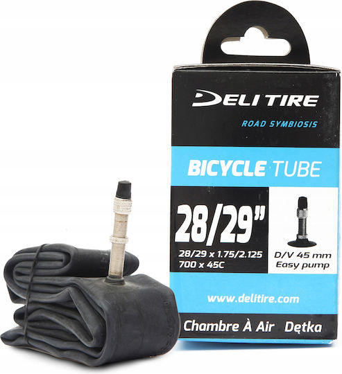 Fahrradschlauch 28 29x1.75 2.125 Dv 45mm Box Deli