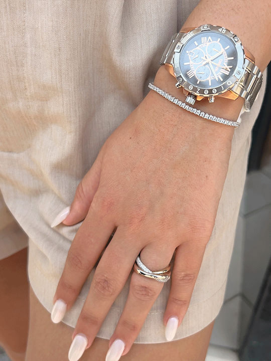 Breeze Women's Spinner Silver Ring Breeze Women's Spinner Silver Ring
