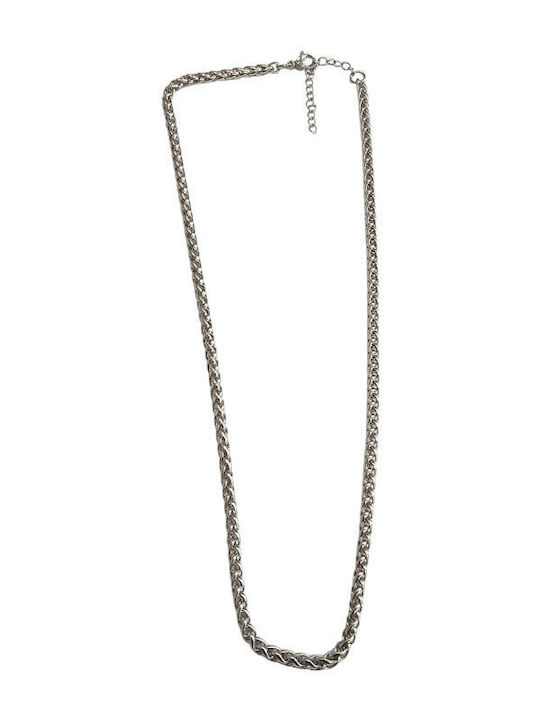 Kalliopi Silver Κολιέ από Ατσάλι
