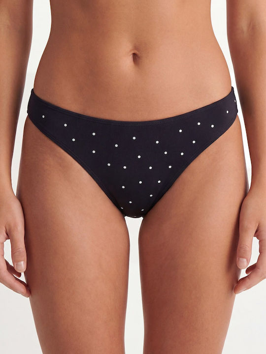 Bikini Slip Μαύρο