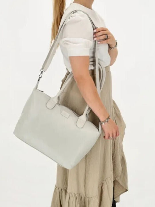 Women's Shopper Shoulder Bag Gray