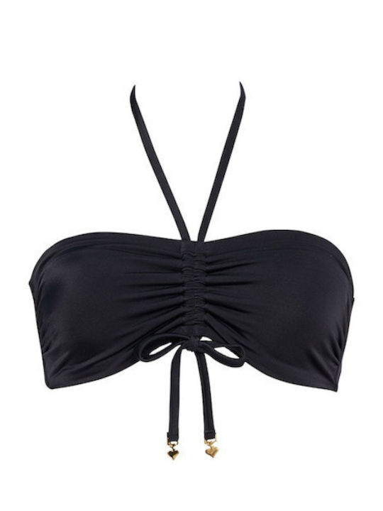 Strapless Bikini Top Black