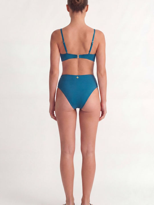 Topuri De Bikini Sutien Albastru