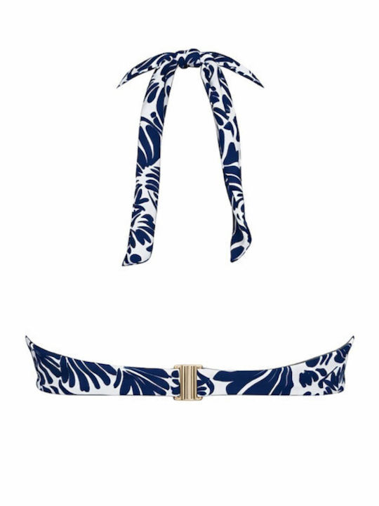 Bikinioberteile Dreieck Mit Polsterung Blau