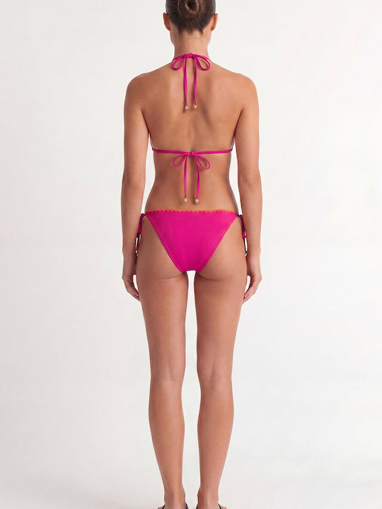 Bikinioberteile Dreieck Mit Polsterung Rosa