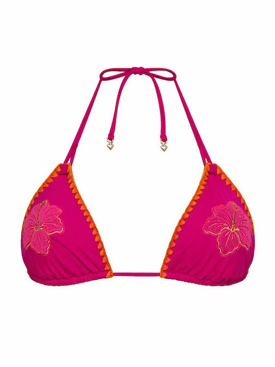 Bikinioberteile Dreieck Mit Polsterung Rosa