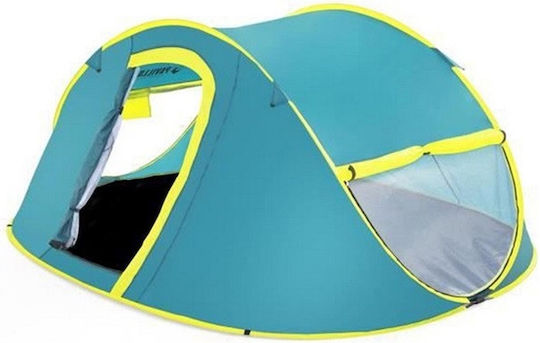 Bestway Pavillo Camping Tent Pop Up Green 3 Seasons For 4 People 210x240x100cm