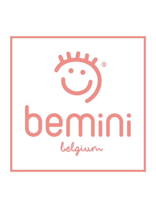 Bemini Κουβέρτα Αγκαλιάς & Λίκνου Βαμβακερή Μπεζ 80x100εκ.