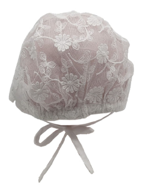 Brims and Trims Kids' Fabric White Hat